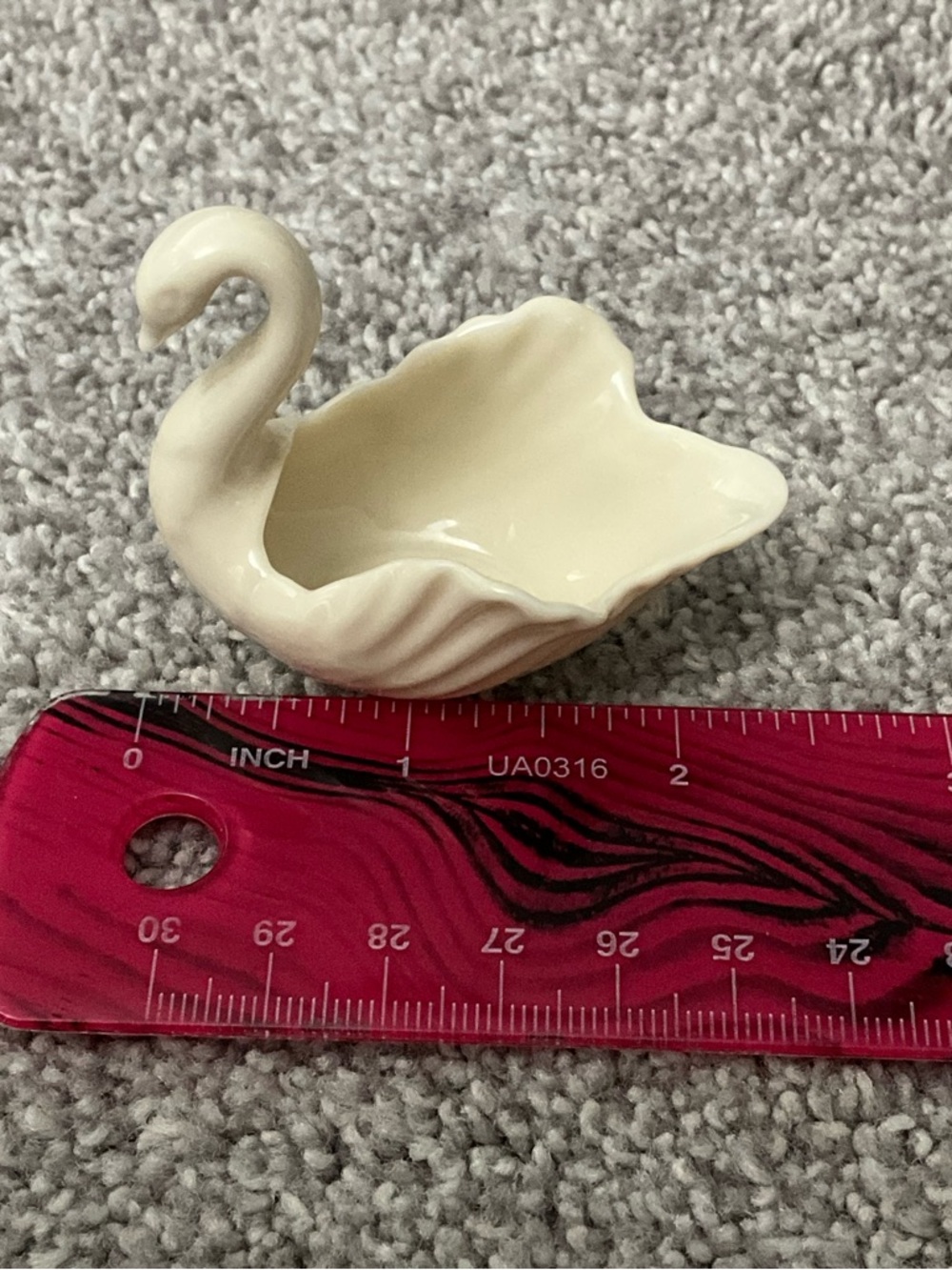 Lenox Porcelain Swan “To the Bride!” Ring Holder